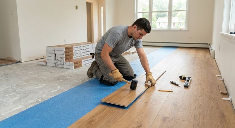 LVP Flooring Installation in Arvada, CO