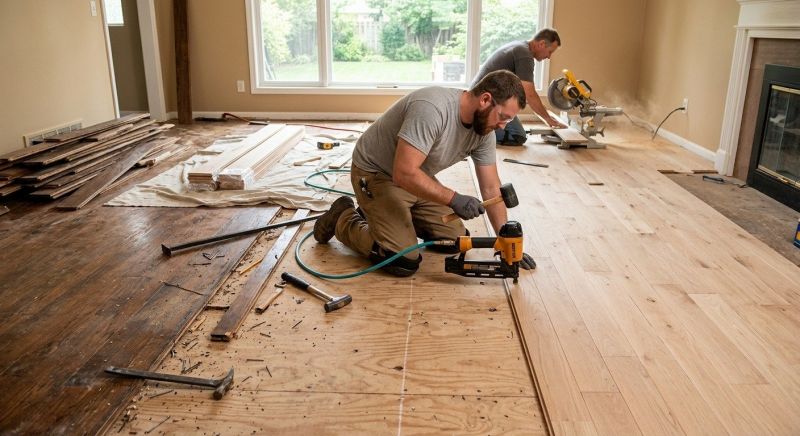 Hardwood Replacement in San Antonio, TX