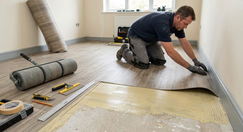 Sheet Linoleum Installation in Arvada, CO