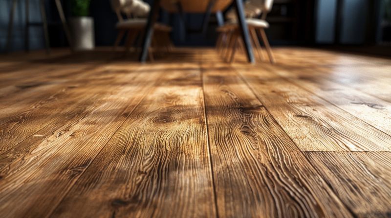 Traditional Hardwood in Dining Room